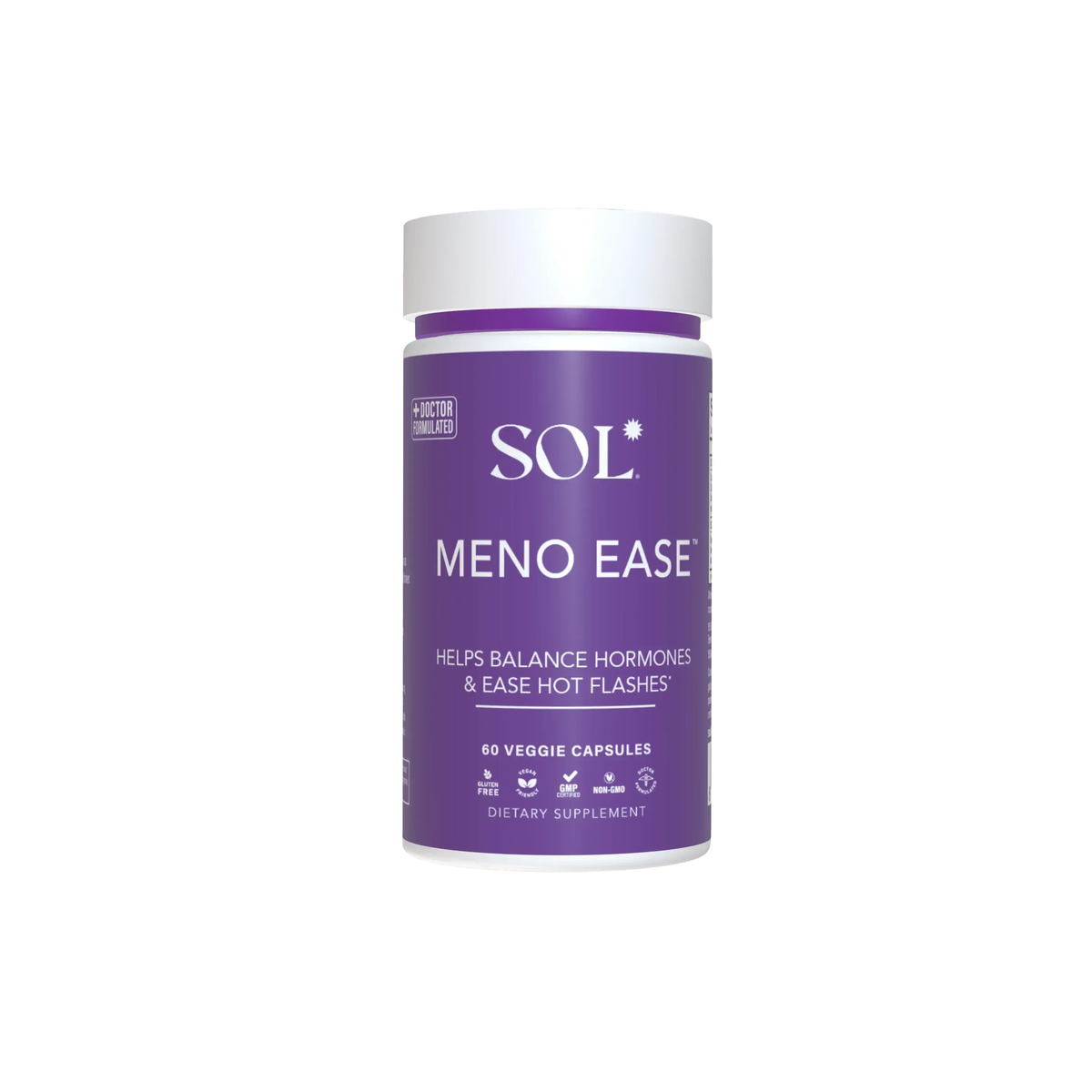 Sol Nutrition Meno Ease — original website product photo