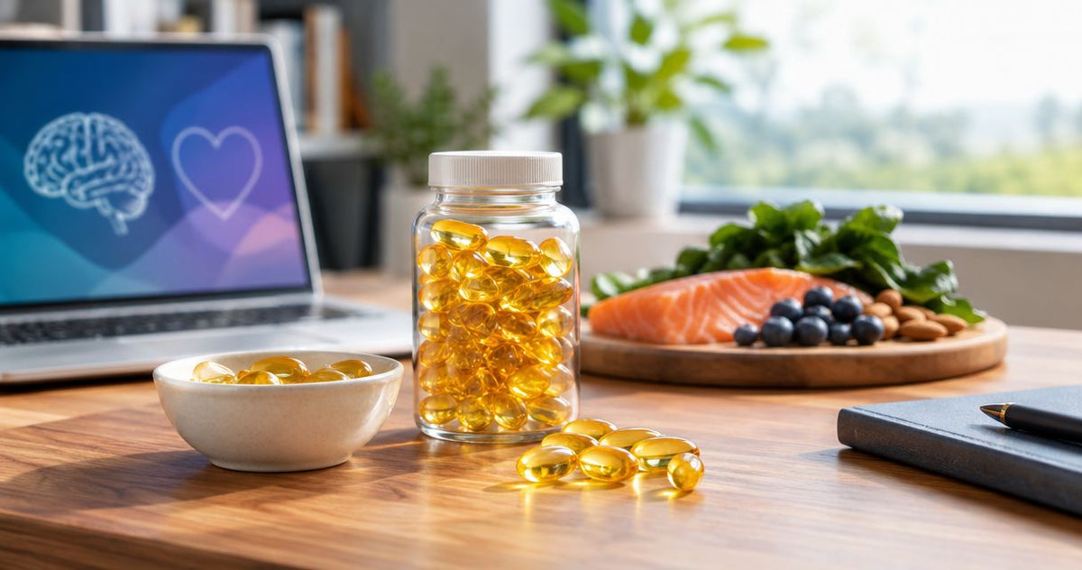 Best omega-3 supplements for heart and brain health in 2026