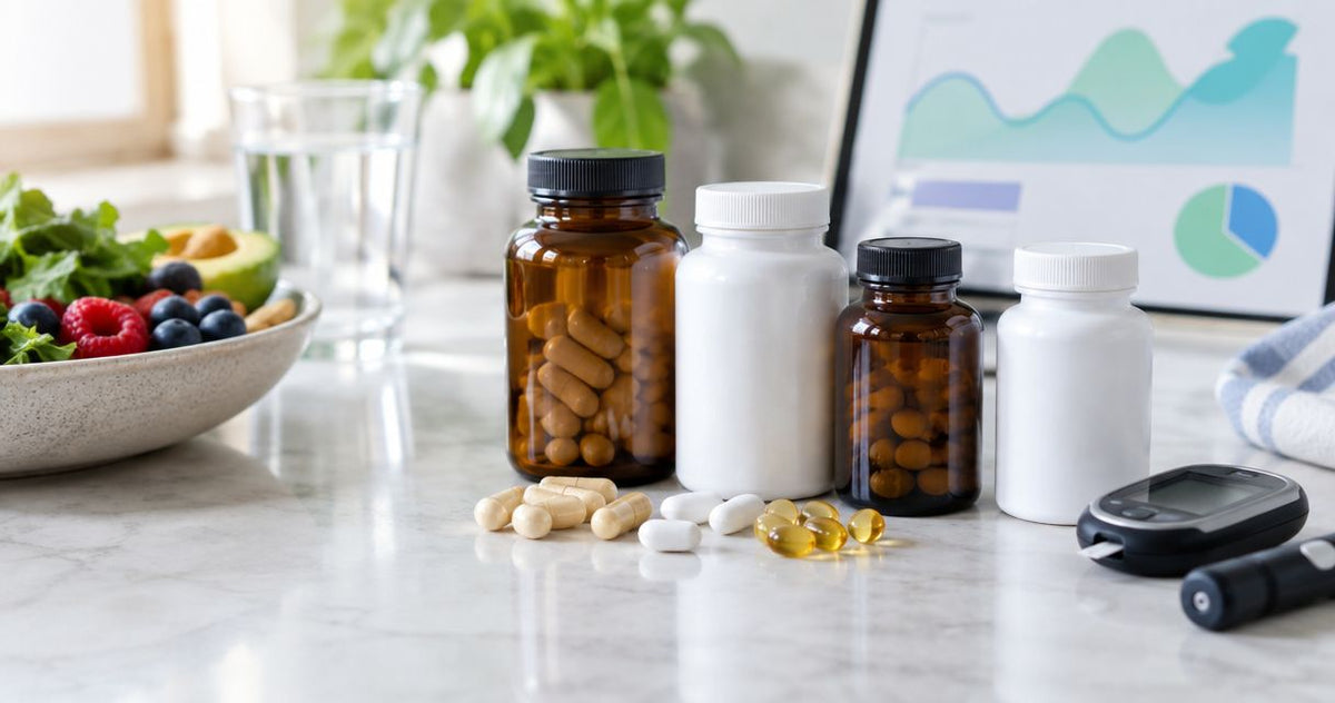 Blood sugar supplements ranked by clinical evidence (2026)