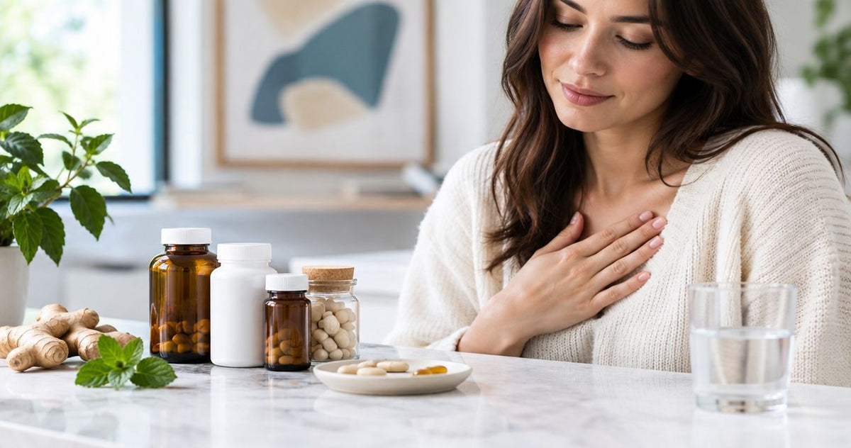 Best heartburn supplements in 2026, ranked