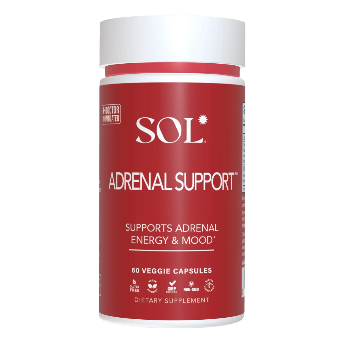 Adrenal Support Supplement - SOL Nutrition