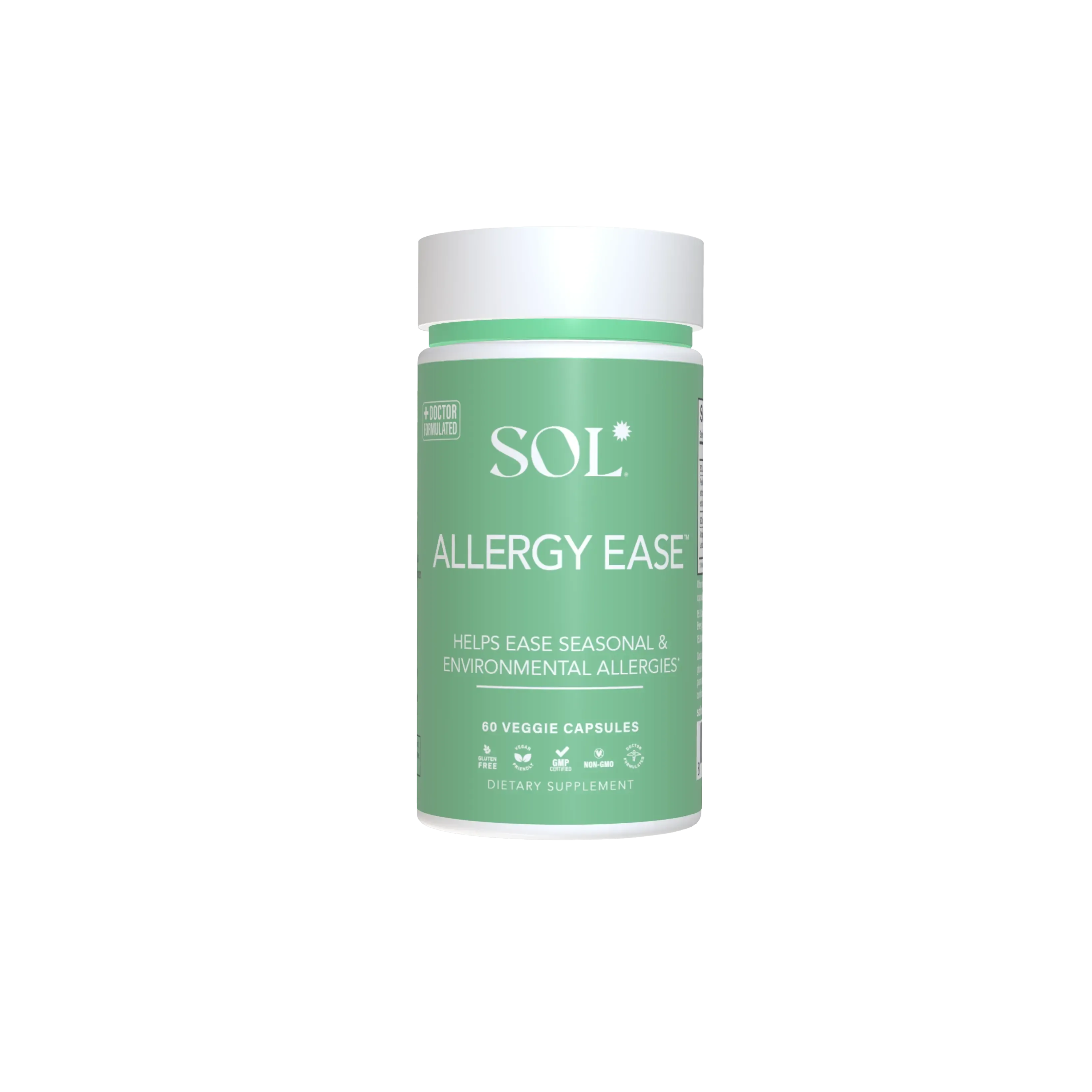 Allergy Ease - Allergy Supplement - SOL Nutrition