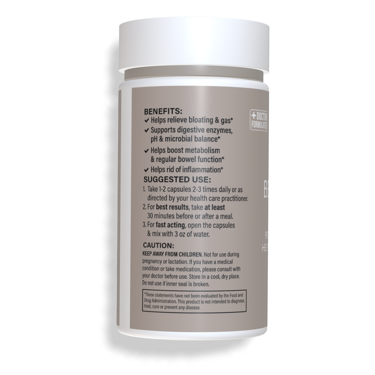 BELLY RESET - Gut Health Supplement - Benefits - SOL Nutrition