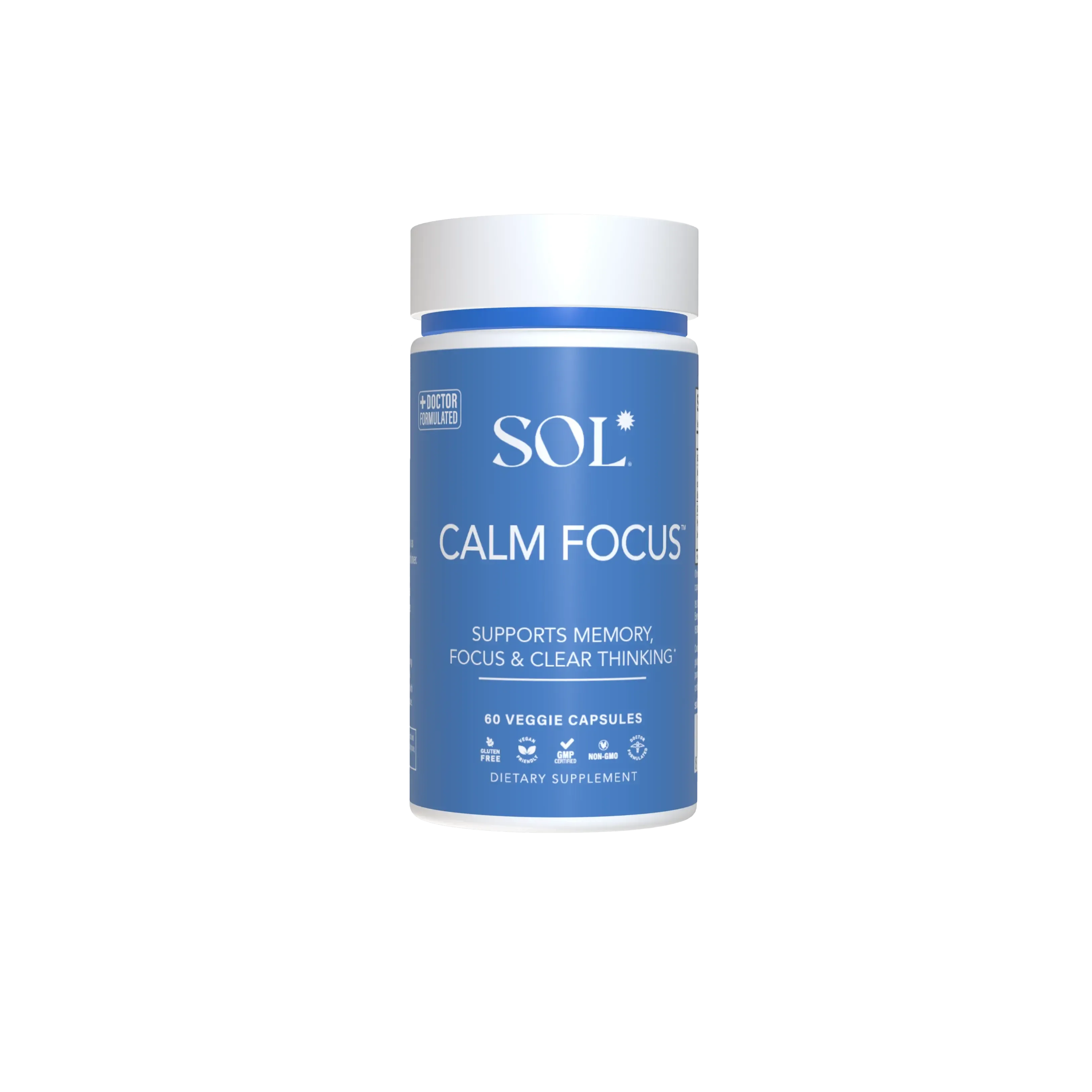 Calm Focus Supplement - SOL Nutrition
