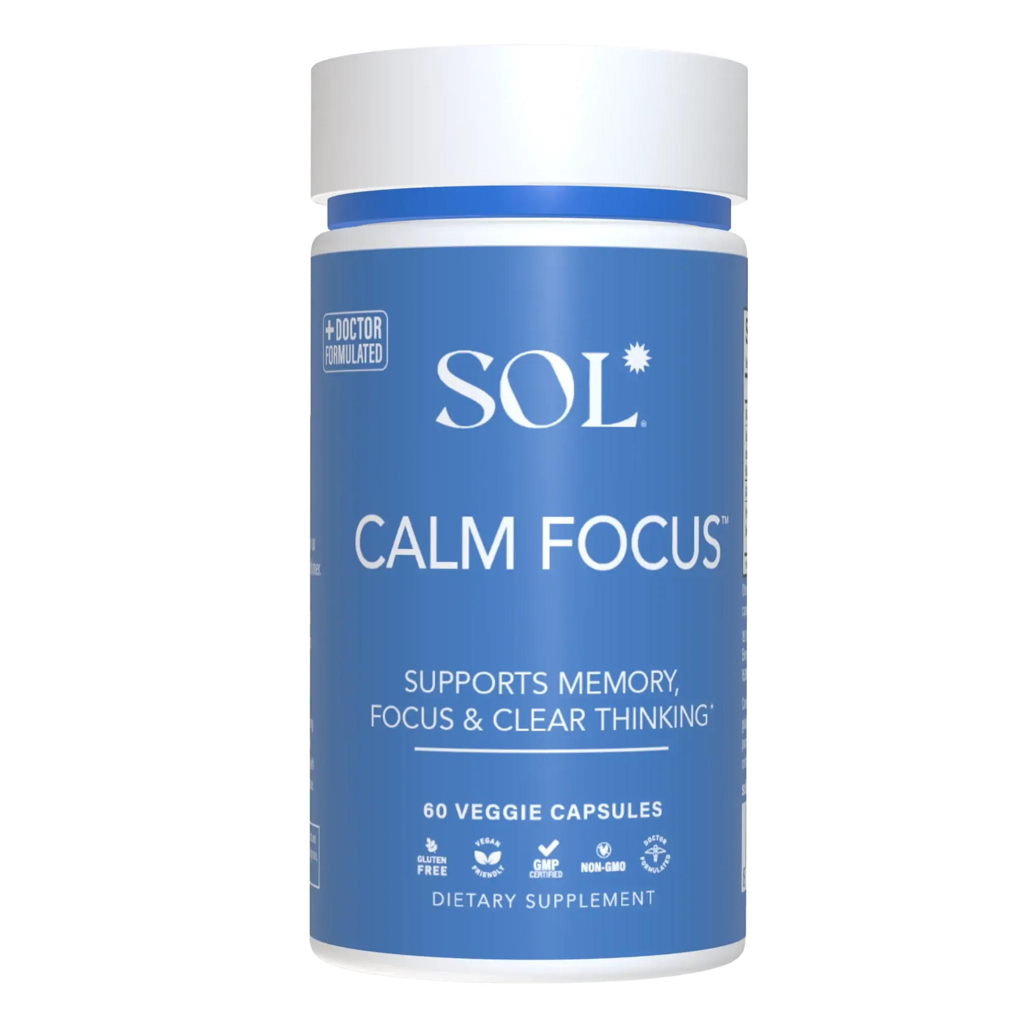 Calm Focus Supplement - SOL Nutrition