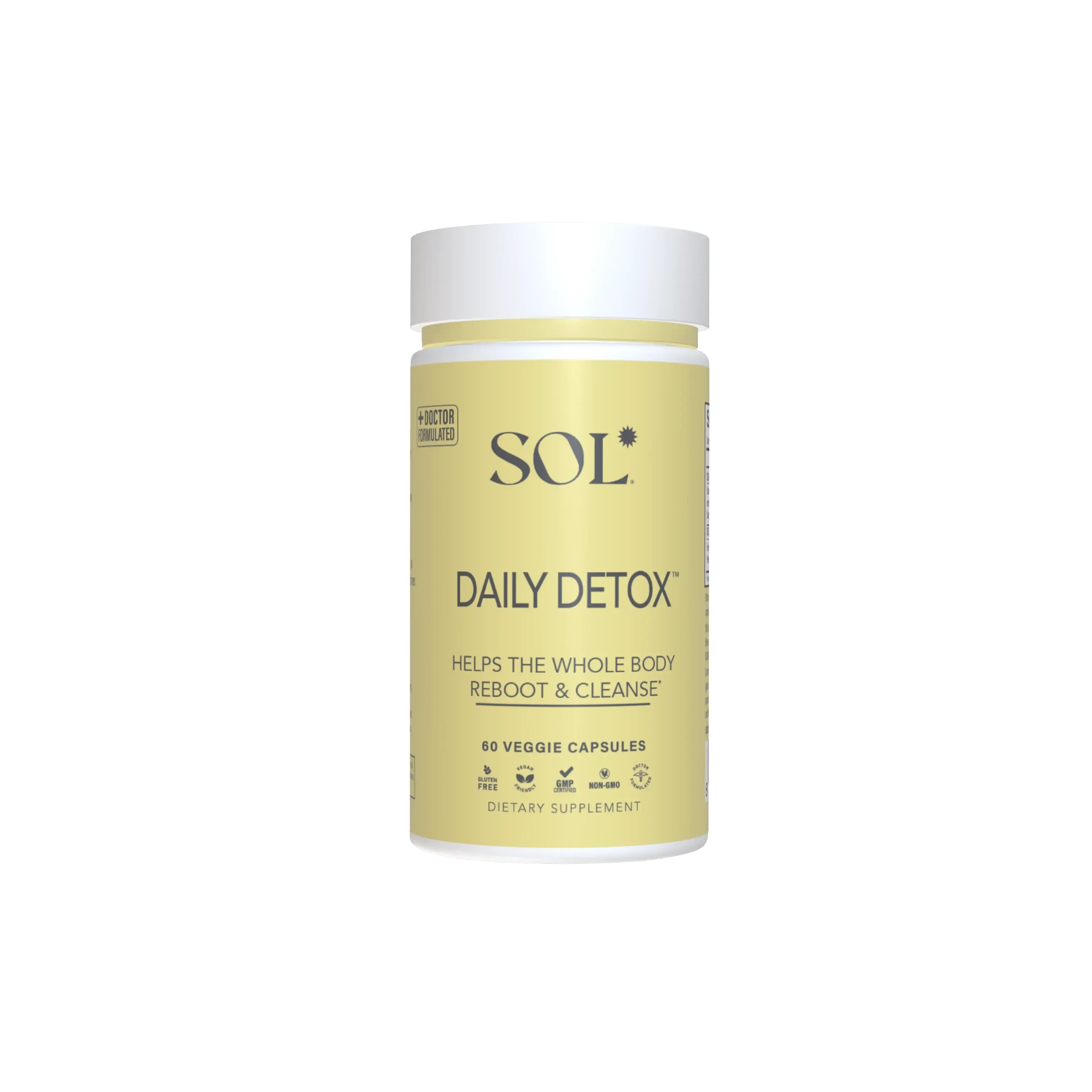 Daily Detox Supplements - SOL Nutrition