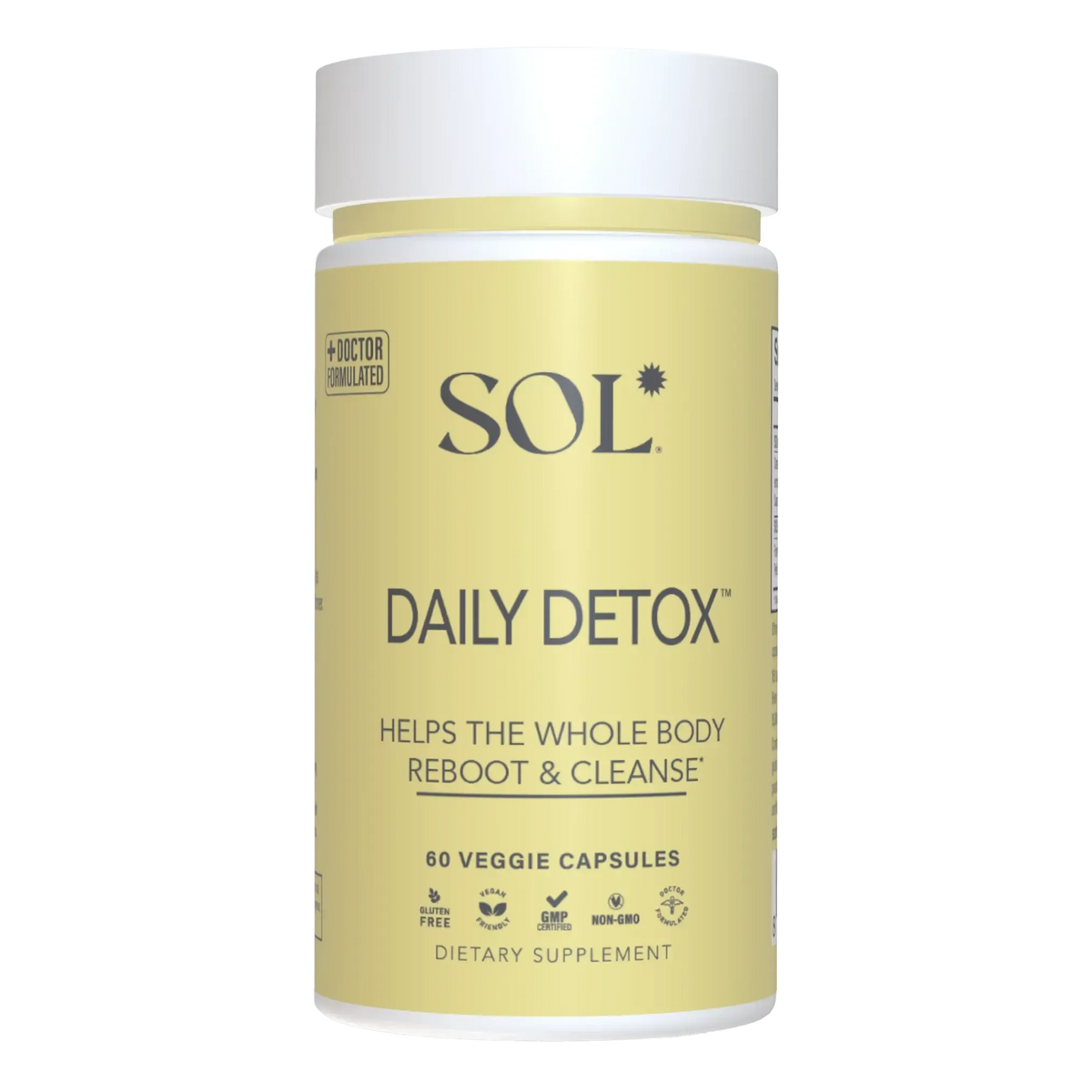 Daily Detox Supplements - SOL Nutrition