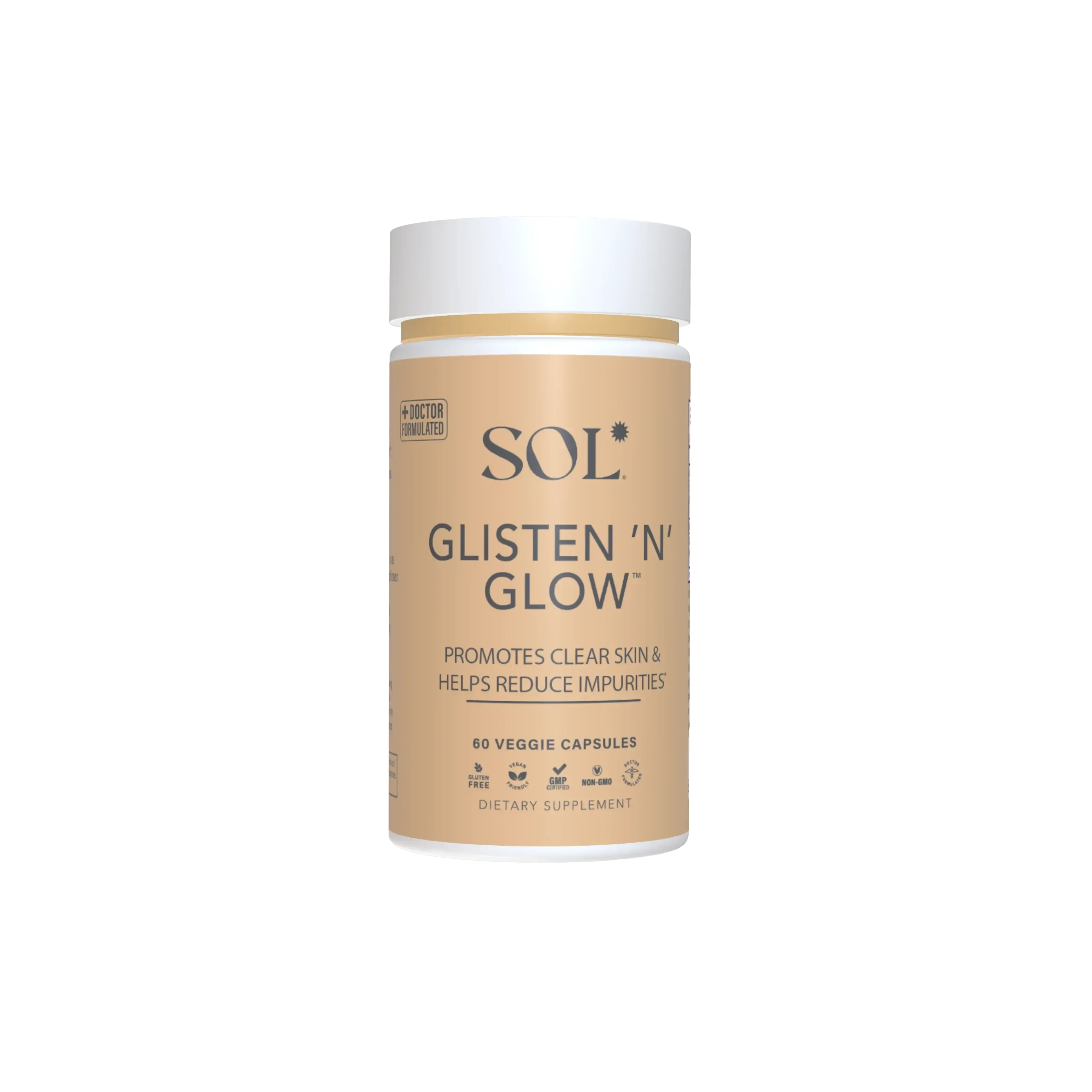 Glisten N Glow - Clear Skin Supplement - SOL Nutrition