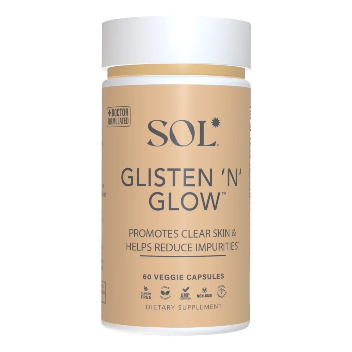 Glisten N Glow - Clear Skin Supplement - SOL Nutrition