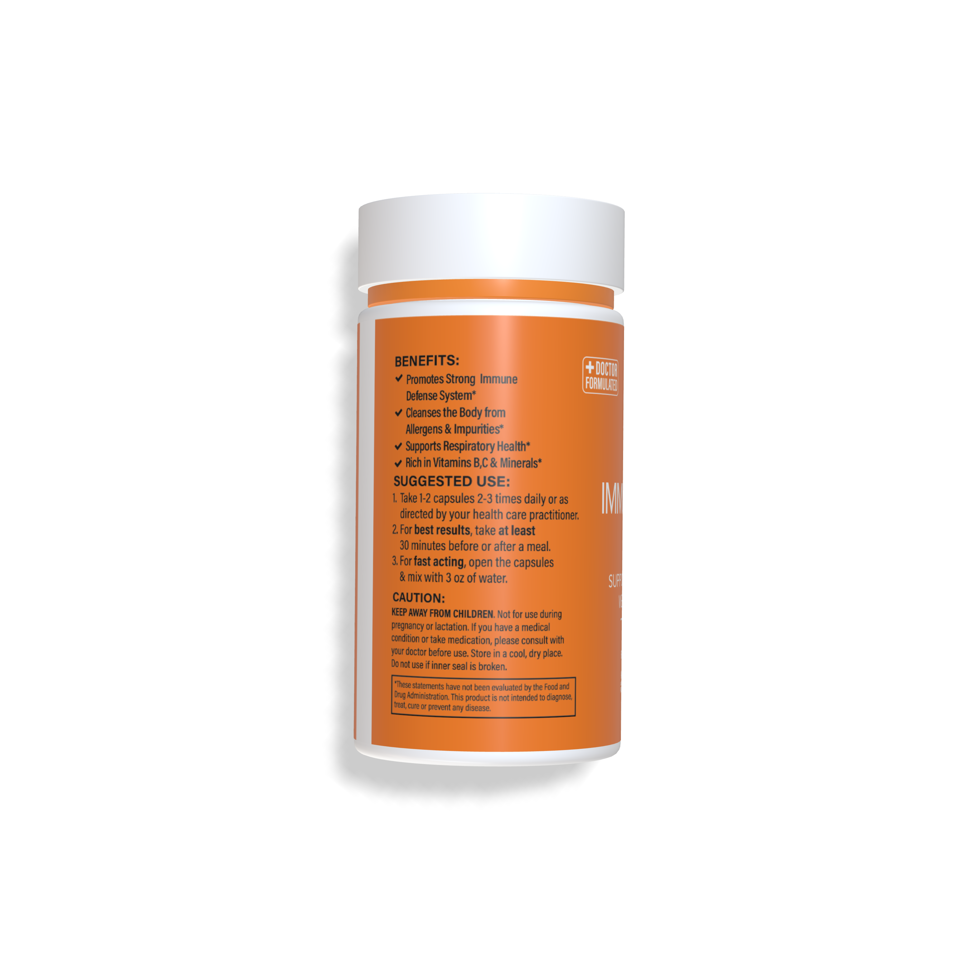 Immune Defense - Natural Immune System Supplements Benefits - SOL Nutrition