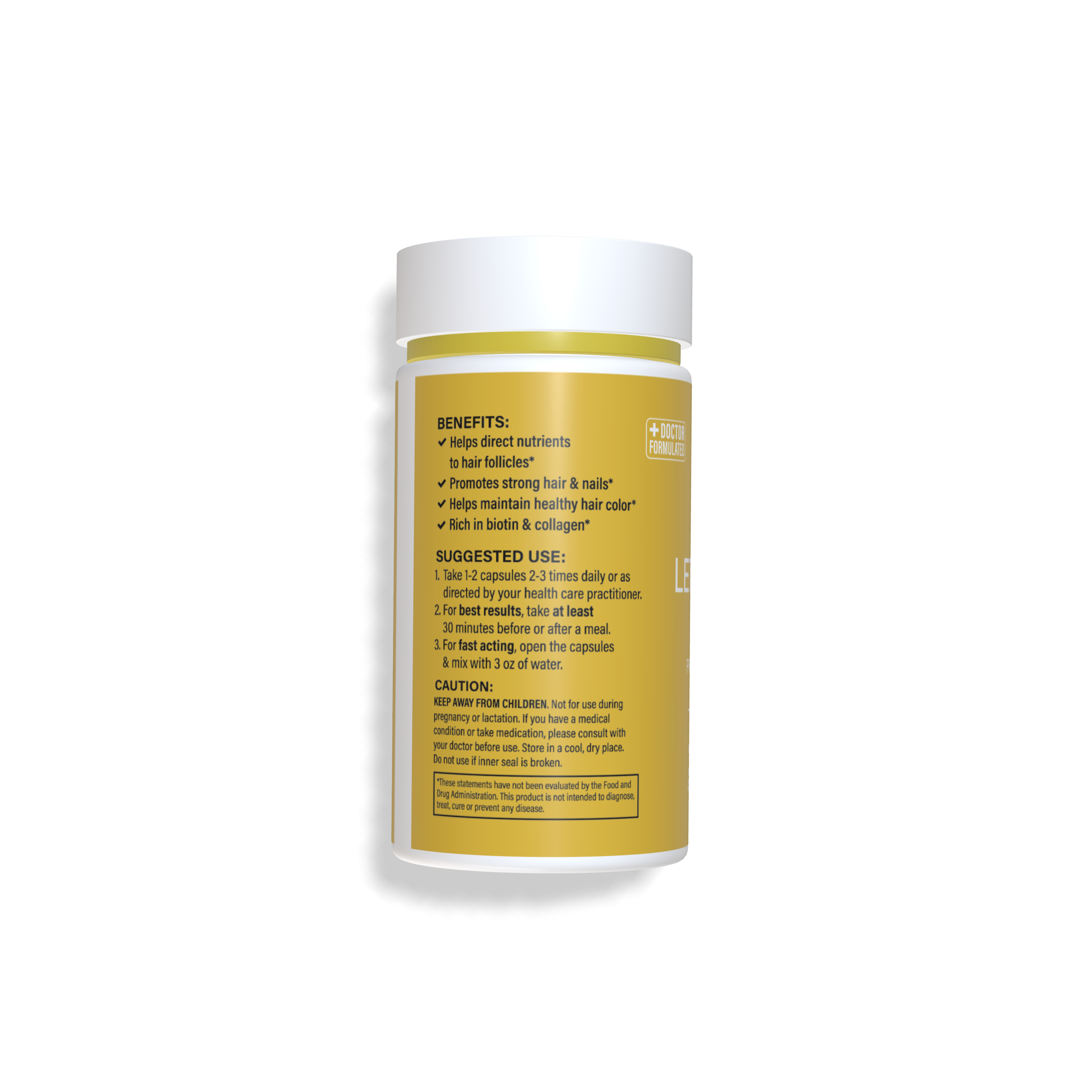 Let It Grow - Hair And Nail Supplement Benefits - SOL Nutrition