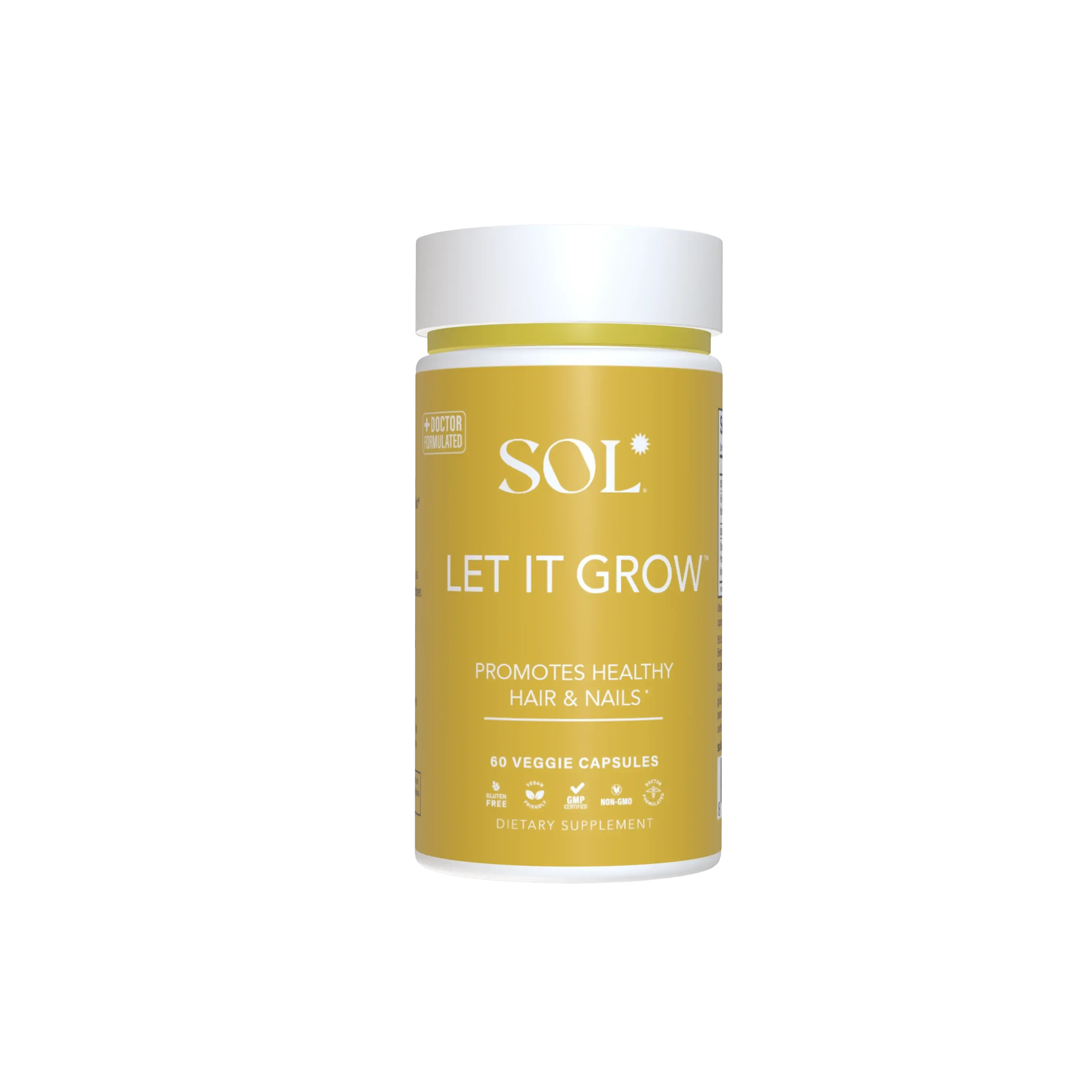 Let It Grow - Hair And Nail Supplement - SOL Nutrition