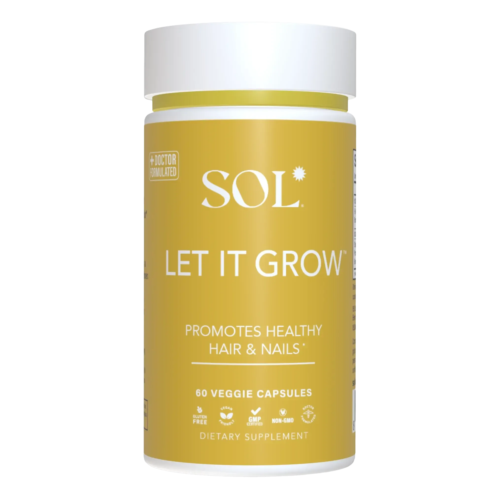 Let It Grow - Hair And Nail Supplement - SOL Nutrition