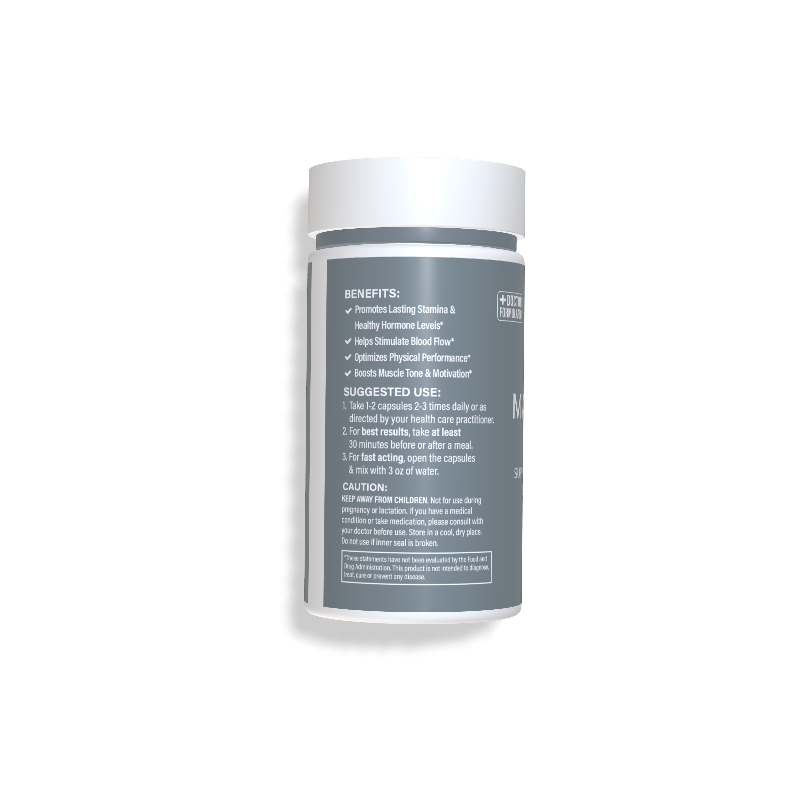 Man Power - men's energy supplement benefits - SOL Nutrition