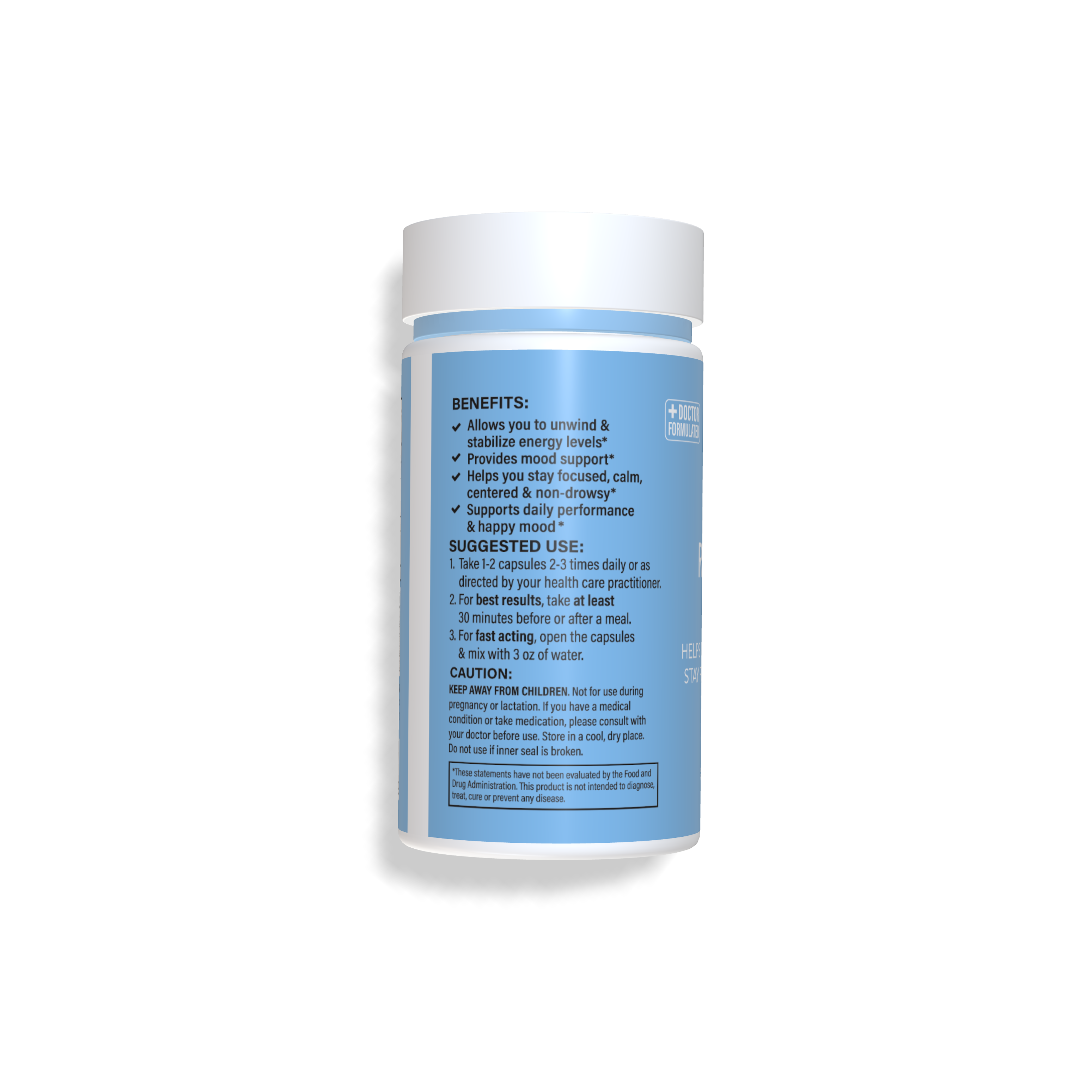 Relax Me Natural Supplements for Relaxation - Benefits - SOL Nutrition