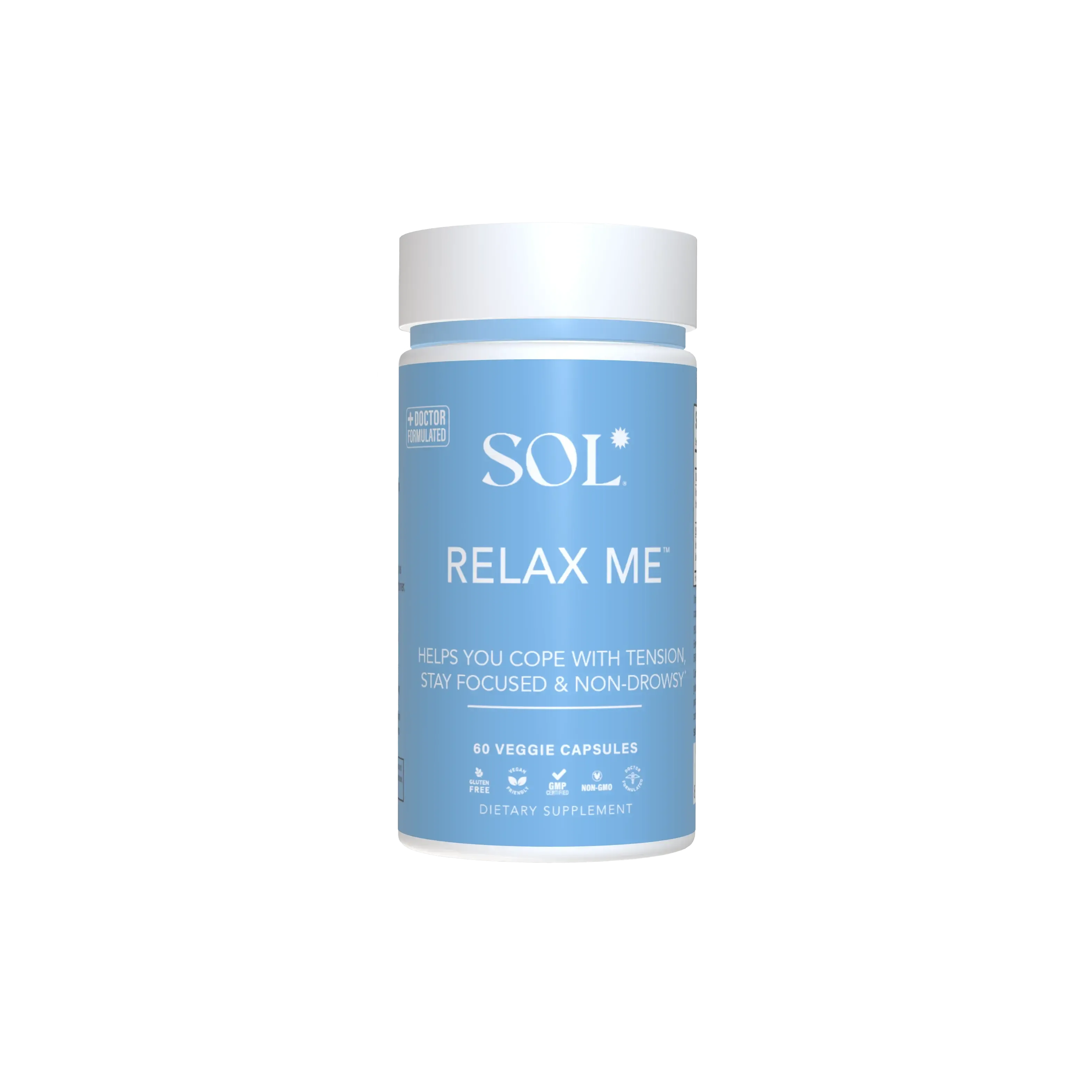 Relax Me Natural Supplements for Relaxation - SOL Nutrition