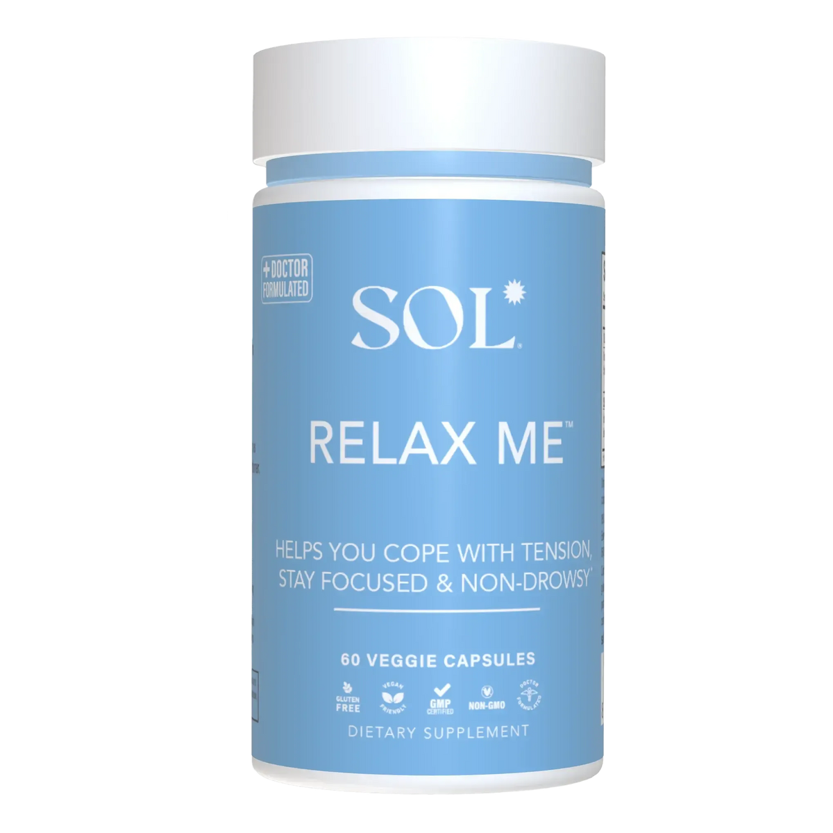 Relax Me Natural Supplements for Relaxation - SOL Nutrition