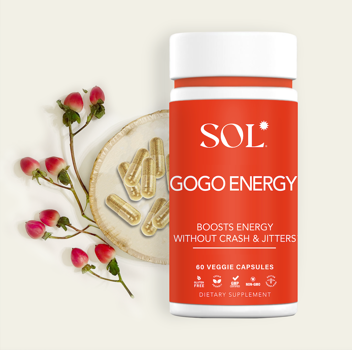 Gogo Energy Supplement - Natural Energy Supplements - SOL Nutrition