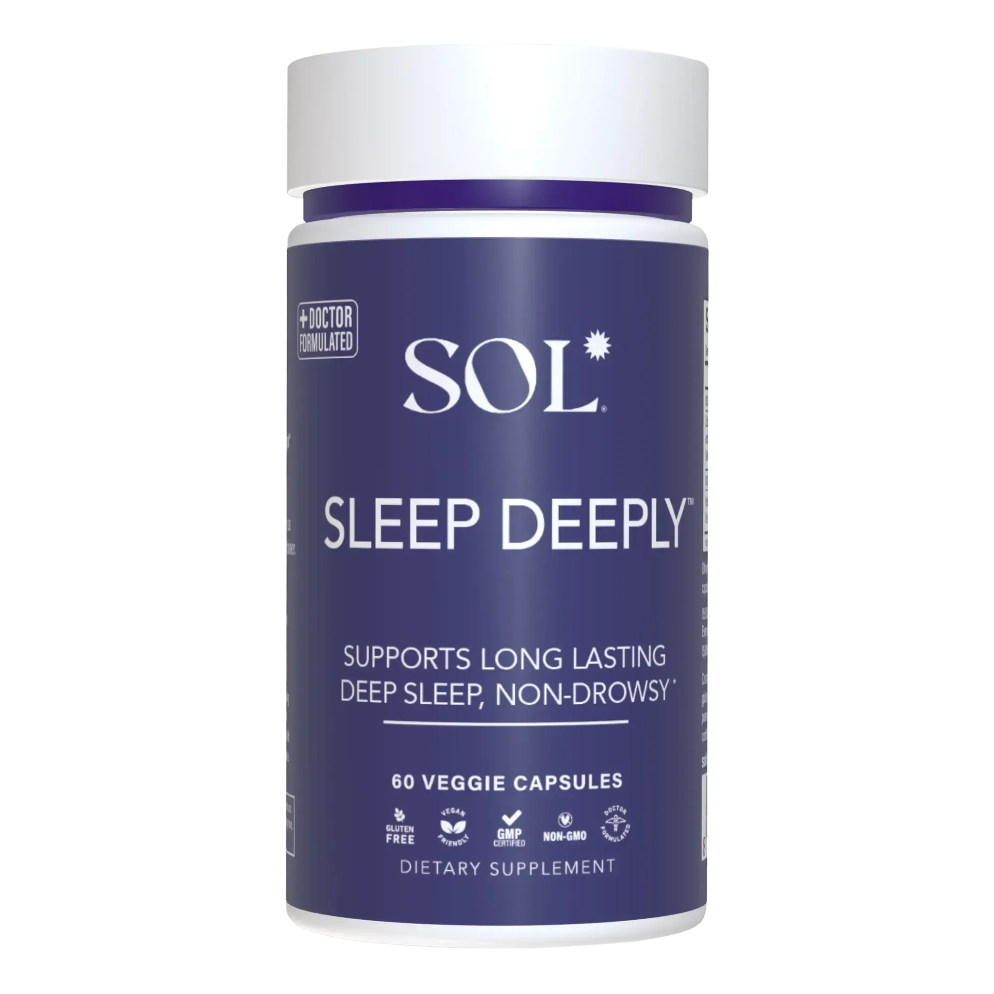 SLEEP DEEPLY - deep sleep supplement - SOL Nutrition