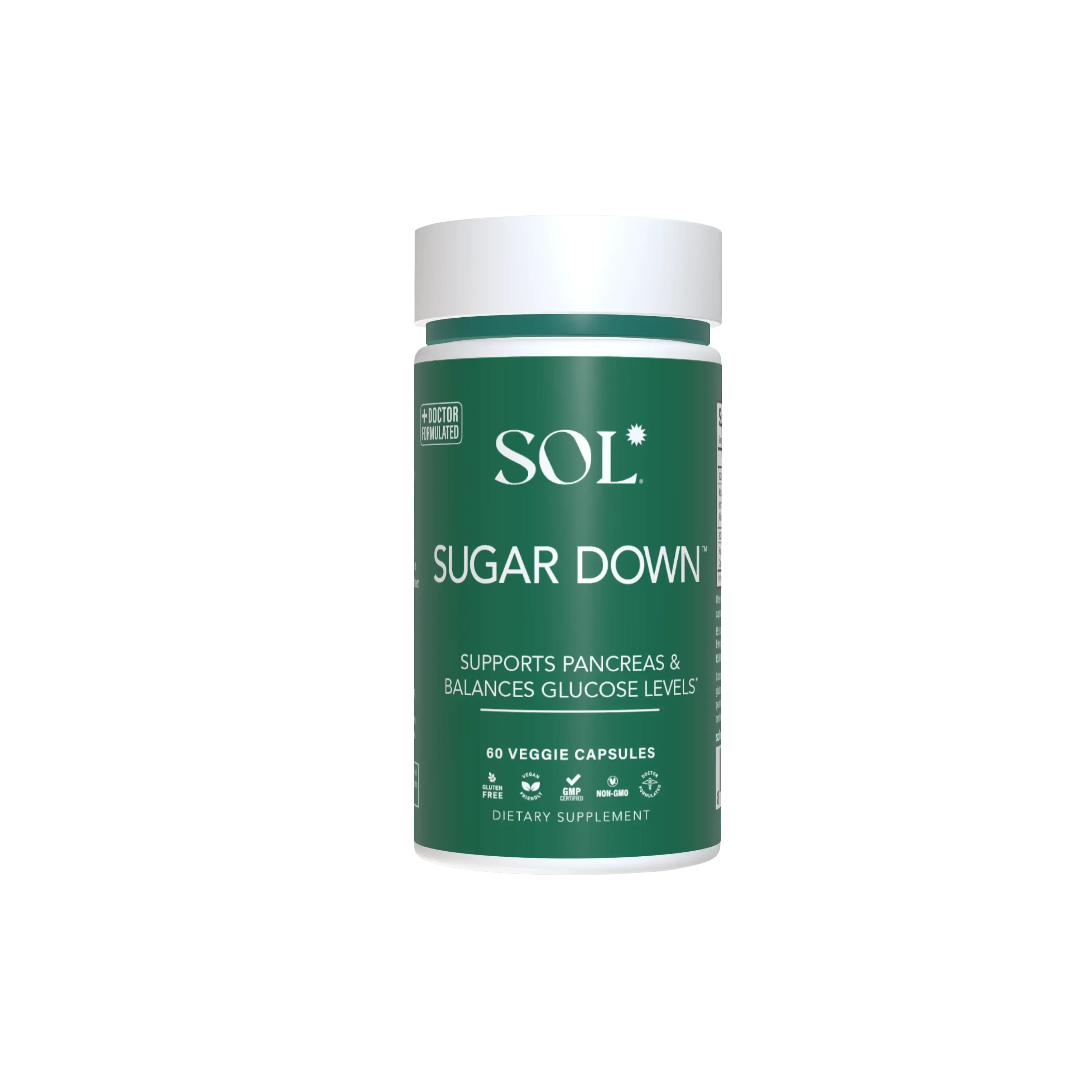 Sugar Down - Blood Sugar Support Supplement - SOL Nutrition
