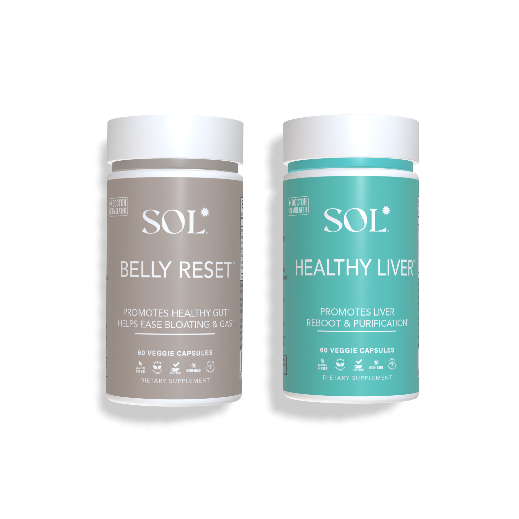 BELLY RESET & HEALTHY LIVER COMBO - SOL Nutrition
