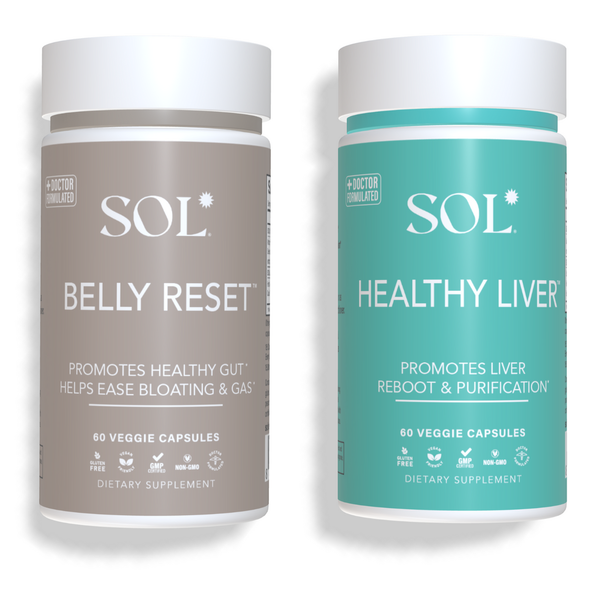 BELLY RESET & HEALTHY LIVER COMBO - SOL Nutrition