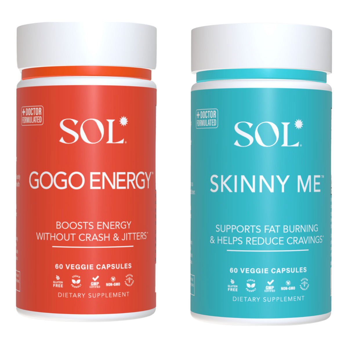 SKINNY ME + GOGO ENERGY WEIGHT LOSS COMBO - SOL Nutrition
