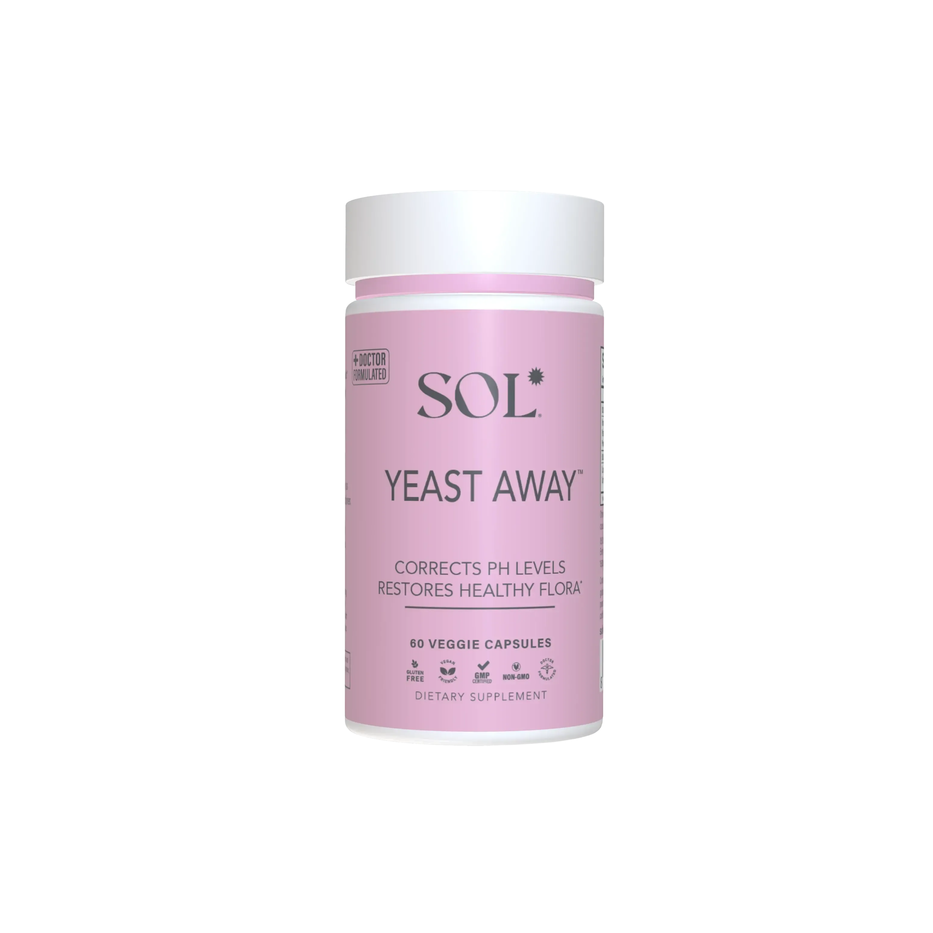 Yeast Away - pH Balance Supplement - SOL Nutrition
