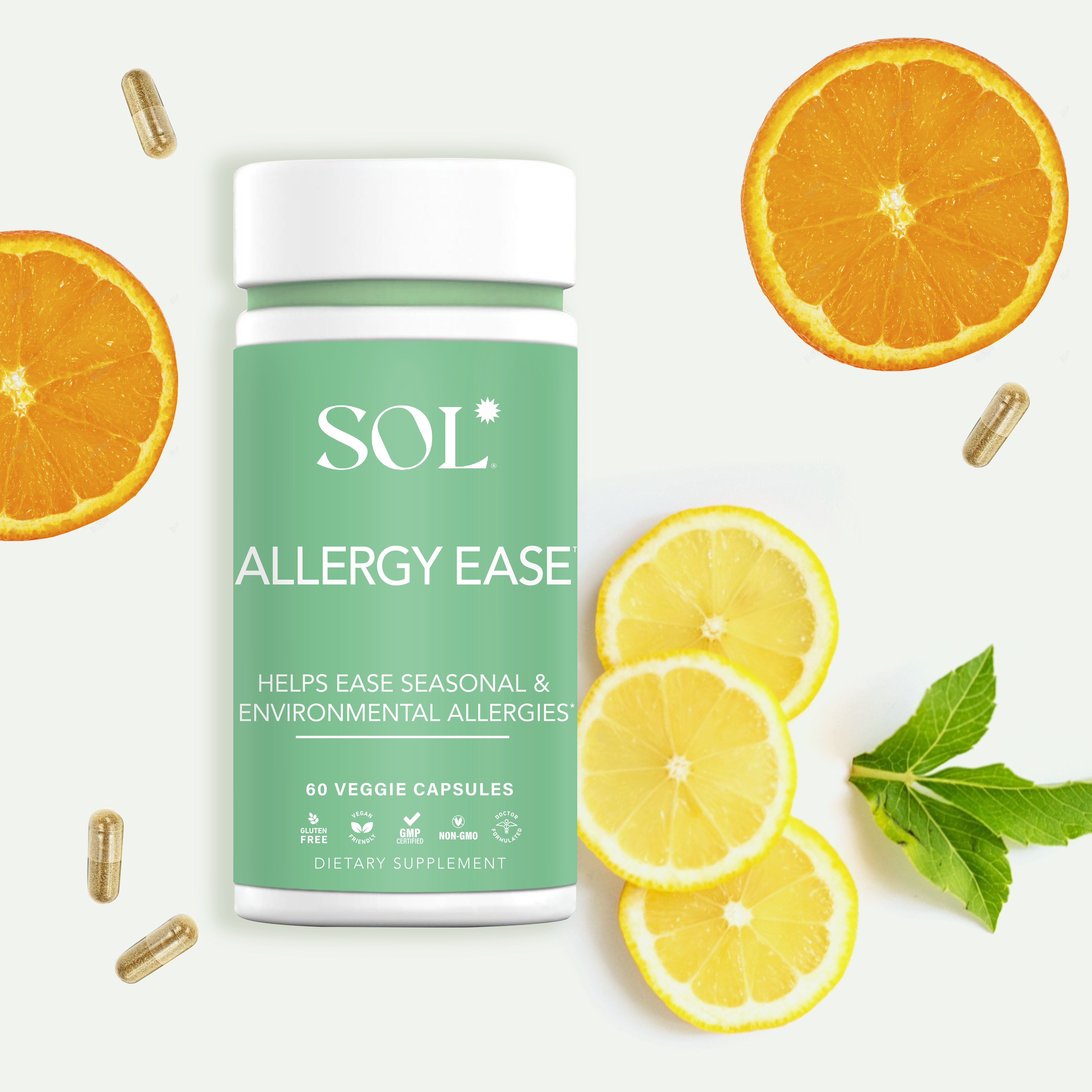 Allergy Ease - Natural Allergy Supplement - SOL Nutrition