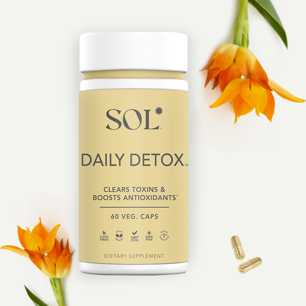 Daily Detox Supplements - 60 Capsules - SOL Nutrition