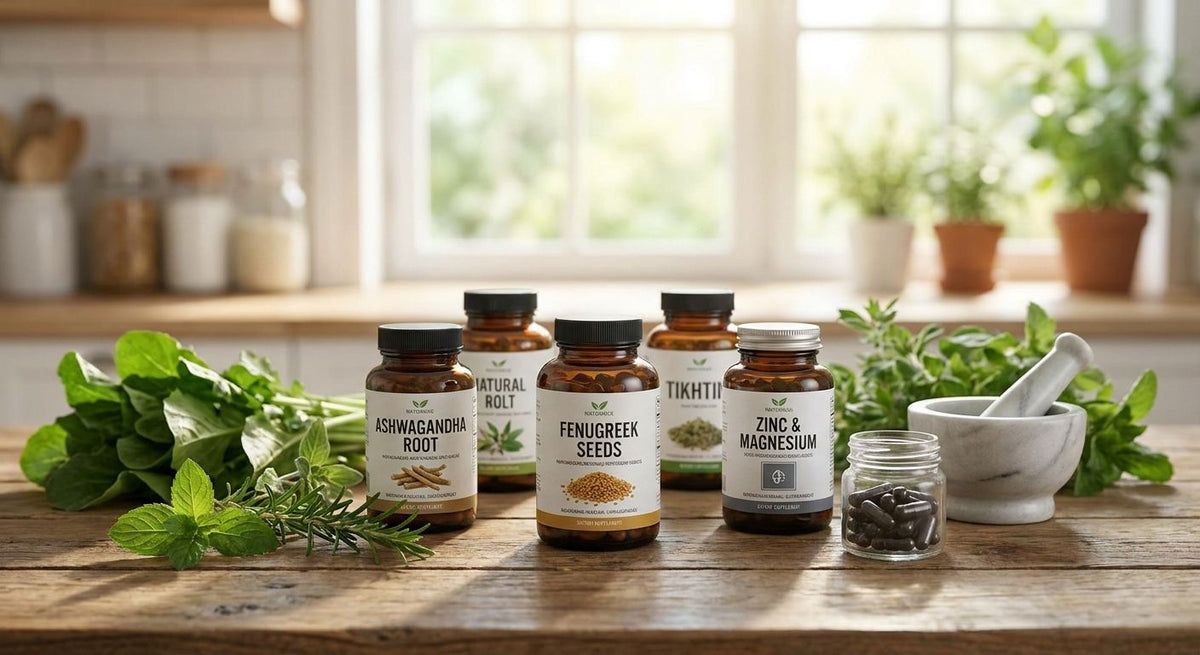 Natural testosterone booster supplements for vegan men