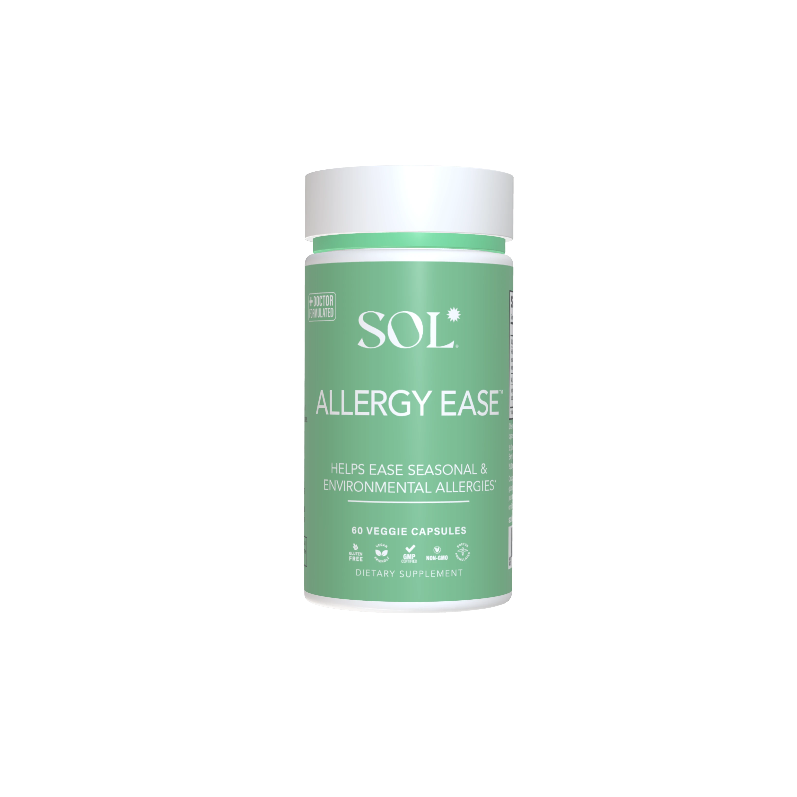 Allergy Ease - Allergy Supplement - SOL Nutrition