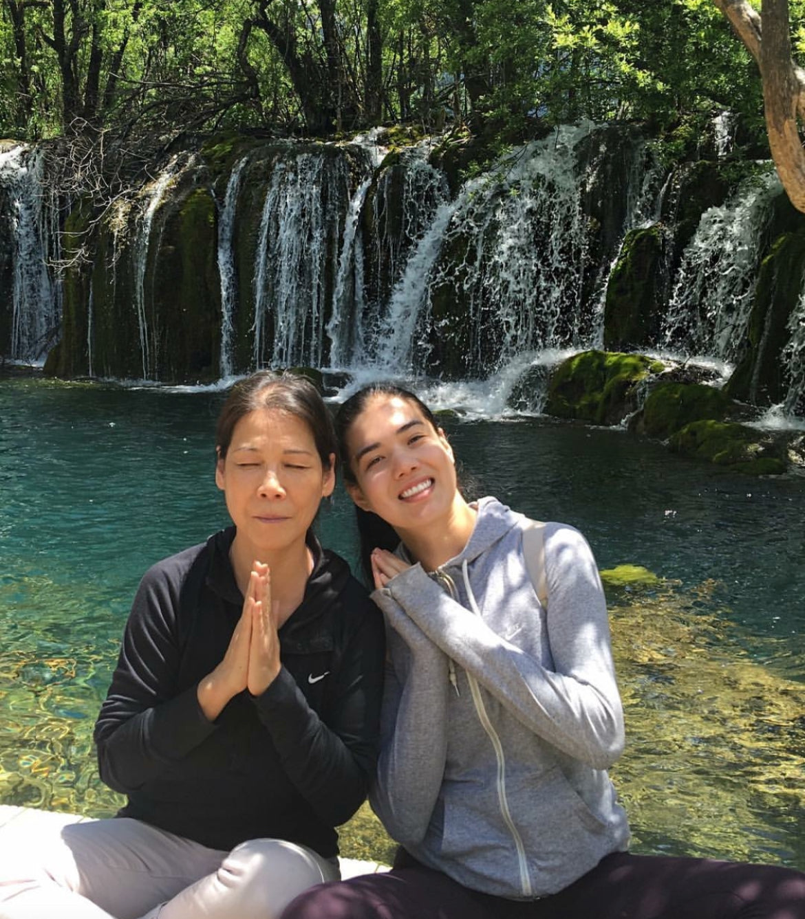 Collection of Dr. Liu and Diana Waterfall Zen in a gallery layout