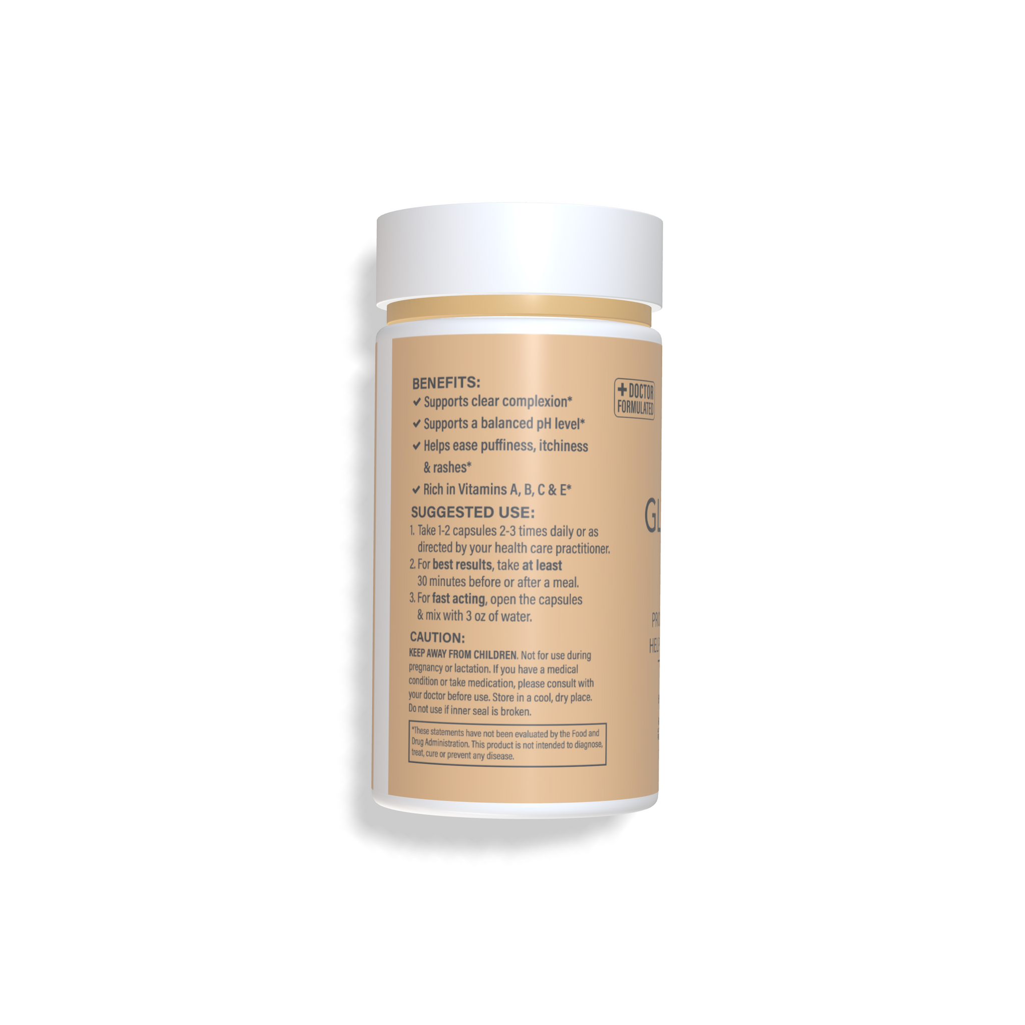 Glisten N Glow - Clear Skin Supplement - Benefits - SOL Nutrition