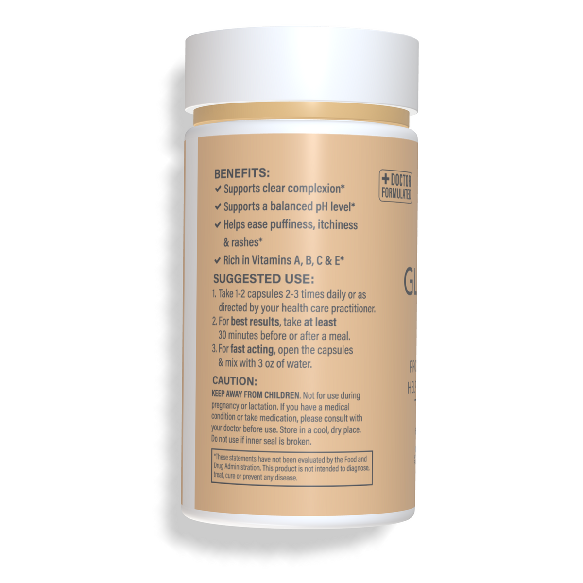 Glisten N Glow - Clear Skin Supplement - Benefits - SOL Nutrition