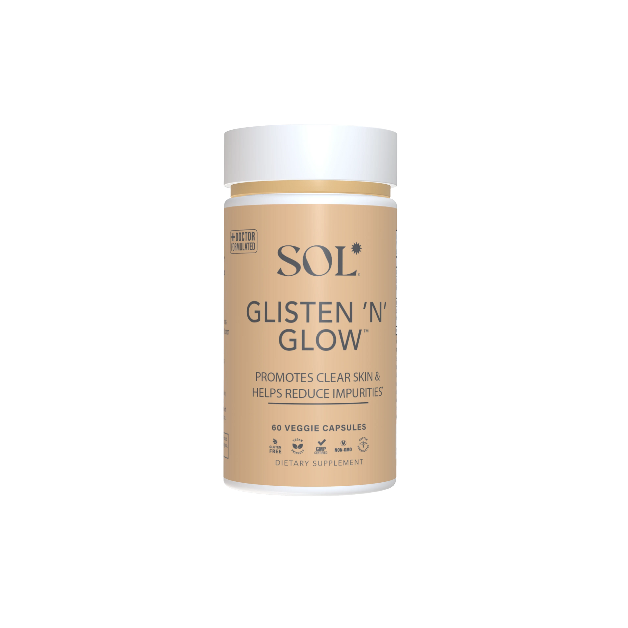 Glisten N Glow - Clear Skin Supplement - SOL Nutrition