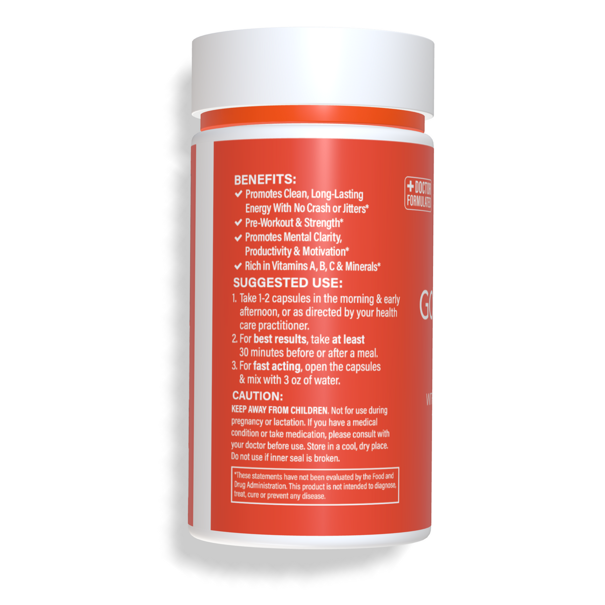 Gogo Energy Supplement - Benefits - Sol Nutrition