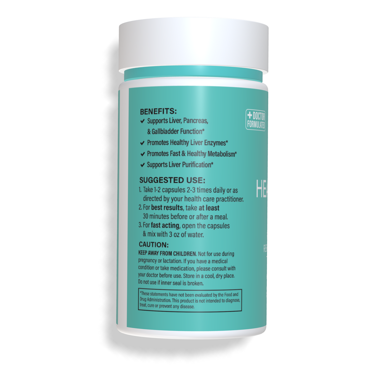 Healthy Liver Supplement - Benefits - SOL Nutrition