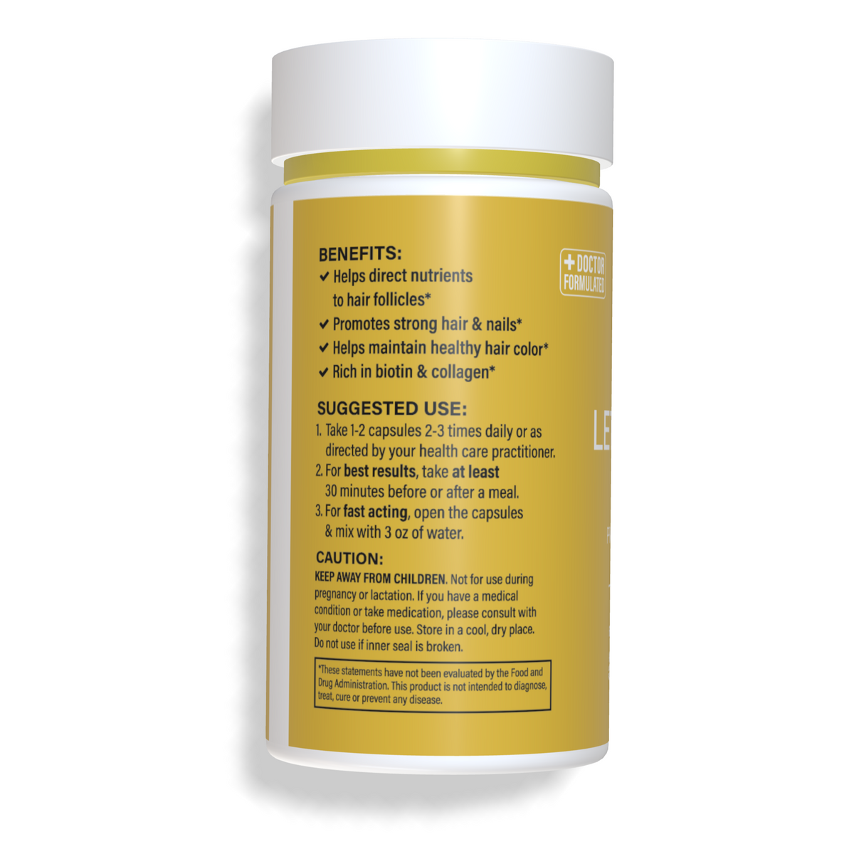 Let It Grow - Hair And Nail Supplement Benefits - SOL Nutrition