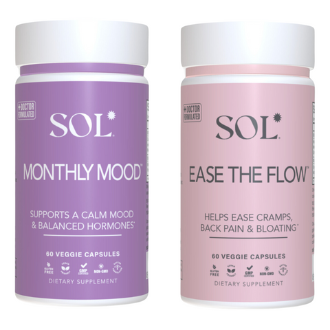 EASE THE FLOW & MONTHLY MOOD MENSTRUAL COMBO
