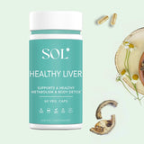 HEALTHY LIVER Supplement - 60 veg caps - SOL Nutrition